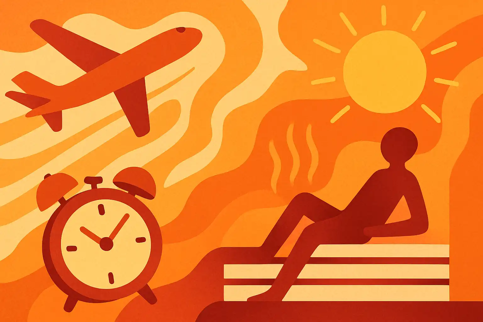 Zo versla je jetlag met je thuissauna: een warming-upprotocol voor reizigers