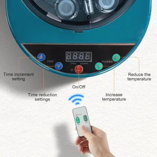 Draagbare Sauna Stoomgenerator met Afstandsbediening - 4L Roestvrijstalen Stoompot voor Ontspanning en Wellness