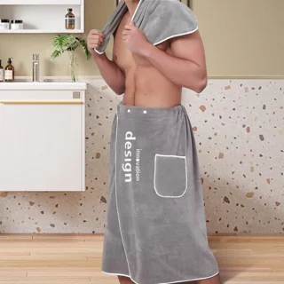 Sauna Kilt - Verstelbare Sauna Handdoek - Douchendoek - Sneldrogend - Geschikt voor Sauna, Spa, Gym en Strand