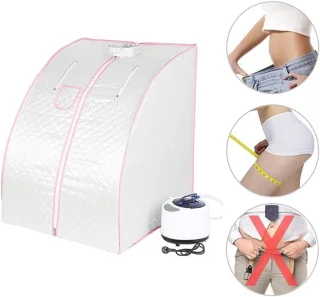 Opvouwbare Sauna Cabine - Draagbare Stoomsauna Spa Tent met Afstandsbediening