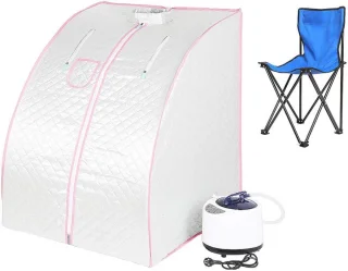 Opvouwbare Sauna Cabine - Draagbare Stoomsauna Spa Tent met Afstandsbediening