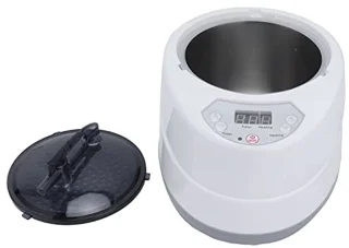 Sauna Steamer Steamer Pot 1000W Sweat Steam Room Fumigation Machine Sweating Steamer Portable Bath Box Household 2.0L for Sauna Room with Steamer Pot (EU plug AC220-240V)