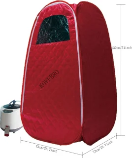 Draagbare Sauna Generator voor Thuis - Detox Therapie en Comfortabele Stoomcabine