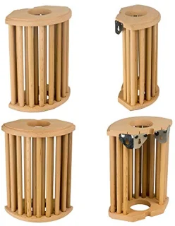 Sauna Verlichting Set met E27 IP54 Saunalamp en 5m Siliconen Kabel