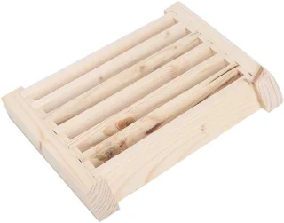 Ventilatie Rooster Paneel Lamel Hout - Duurzaam - Glad Oppervlak - Goede Ventilatie - Voor Sauna of Stoomkamer - Stoom Sauna Thuis
