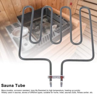 Wat vinden we goed aan de Allecto plus - Elektrische Kachel voor Sauna - Roestvrijstalen Sauna Heater Component - 2000W met Rechte Heat - Snelle Verwarming