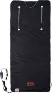 Draagbare Infrarood Sauna Deken voor Ontgifting - 390W, 1-6 Niveaus, 70,87 x 31,5 inch