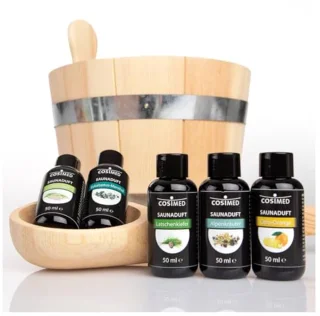 Sauna Geur Proefset - 5 Flesjes van 50 ml voor Een Verfrissende Sauna Ervaring