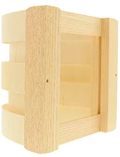 Sauna lampenkap van multiplex 20 cm voor ontspanning in sauna en infraroodcabine