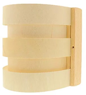 Sauna lampenkap van multiplex 20 cm voor ontspanning in sauna en infraroodcabine