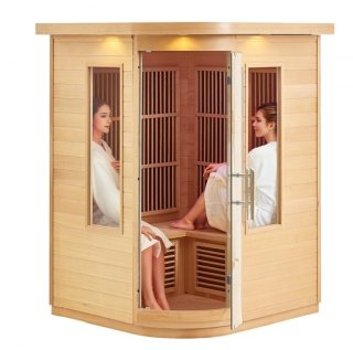 2-persoons houten infraroodsauna cabine review