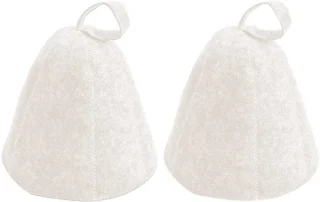 2 stuks saunahoed van vilt