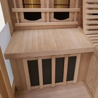 Aalborg Infraroodcabine 120x120x190 cm 2 Personen