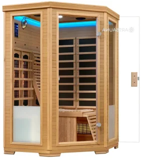 Aalborg Infraroodcabine 120x120x190 cm 2 Personen