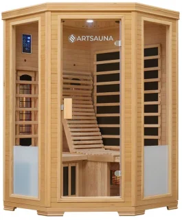 Aalborg Infraroodcabine 120x120x190 cm 2 Personen