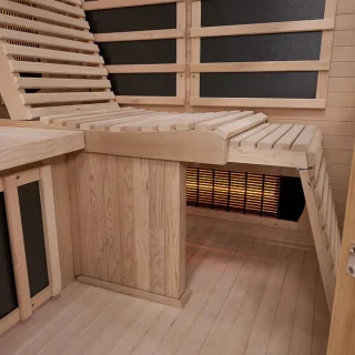 Aalborg Infraroodcabine 120x120x190 cm 2 Personen