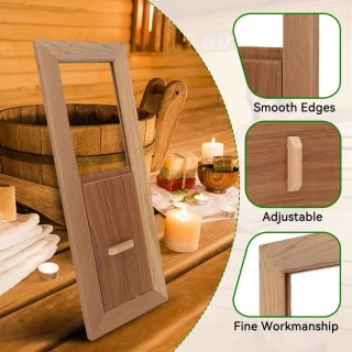 Allecta Houten Sauna Ventilatierooster