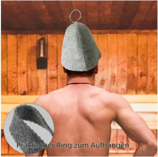 Allecta Vilten hoed - Grijs