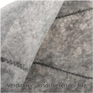 Allecta Vilten hoed - Grijs