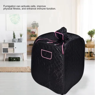 Wat vinden we goed aan de Allecto Mini Draagbare Stoomsauna - Blauw