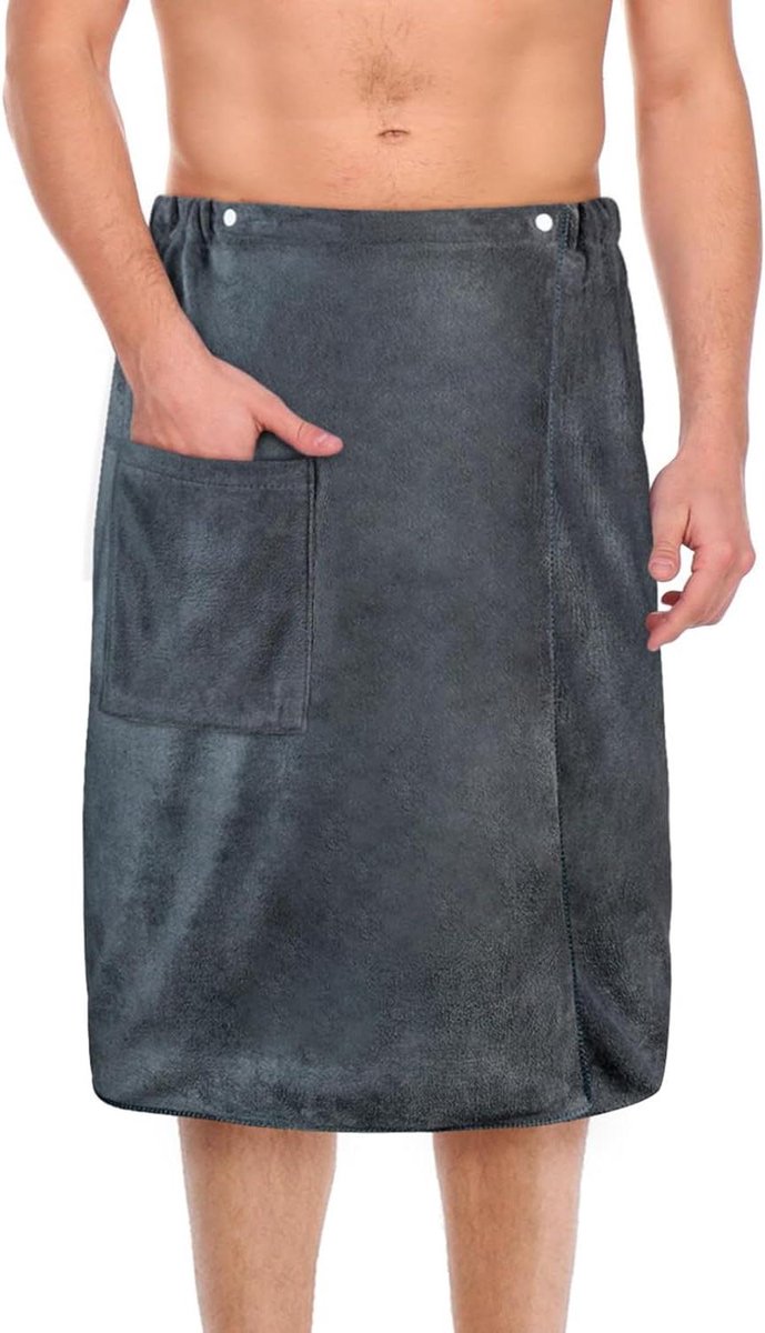 De Allecto Plus Handdoek Body Wrap Heren in één oogopslag