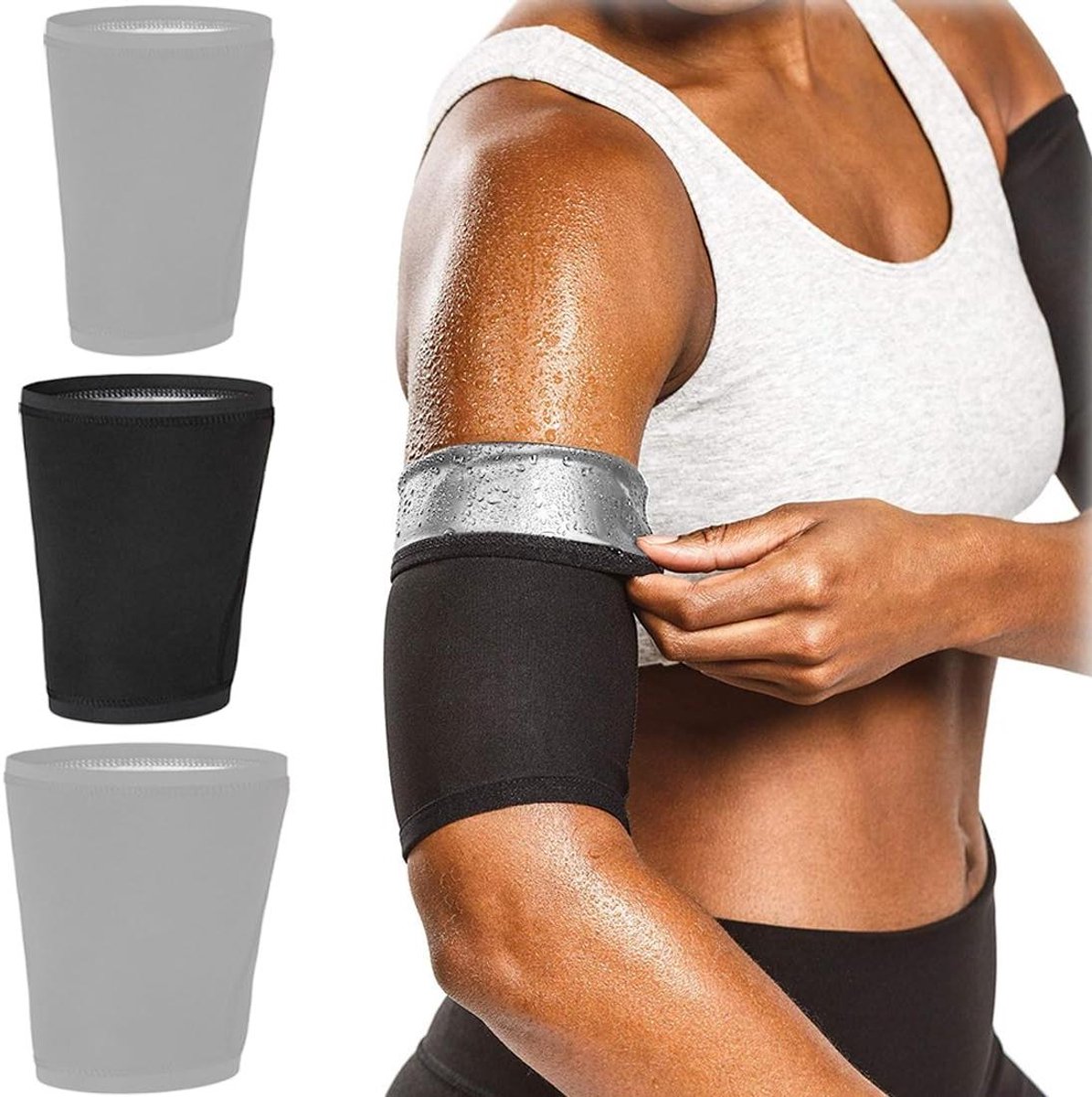 De Allecto Plus Sauna Zweetbandjes Set 2XL/3XL in één oogopslag