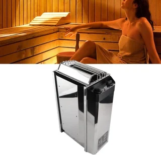 Allecto Sauna kachel elektrisch 3,6 kW RVS wit review