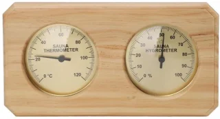 Allecto Sauna Thermometer & Hygrometer