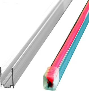 Aluminium rail 50cm voor led neonstrips