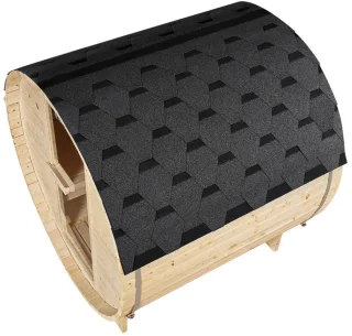 Barrelsauna Spitsbergen Ø 190 cm inclusief Saunakachel