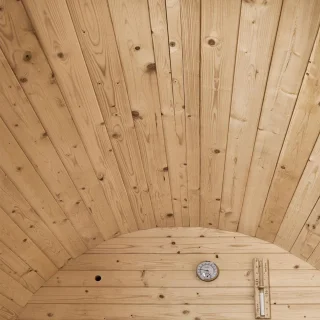 Barrelsauna Spitsbergen Ø190 cm met saunakachel 3,6-8 kW