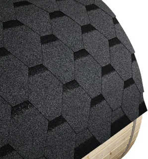 Barrelsauna Spitsbergen Ø190 cm met saunakachel 3,6-8 kW