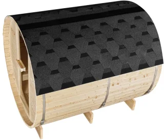 Barrelsauna Spitsbergen Ø190 cm met saunakachel 3,6-8 kW