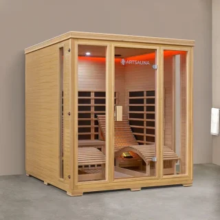 Billund Infraroodcabine 2 persoons 170x190x190 cm