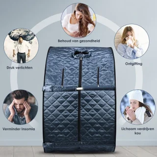Bolture Draagbare Sauna - Mobiele Saunabox