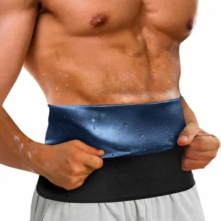 Buikriem heren 4XL/5XL blauw - ShopVlot