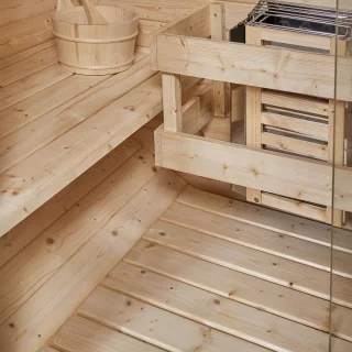 Buitenbarrelsauna Spitsbergen 191x120x193 cm