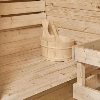 Buitenbarrelsauna Spitsbergen 191x120x193 cm