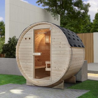 Buitenbarrelsauna Spitsbergen 191x120x193 cm