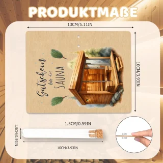 Wat vinden we goed aan de Cadeaubonverpakking voor sauna-accessoires