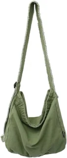 Canvas crossbody tas