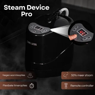 Care Less Mobiela Draagbare Stoomsauna Tent voor 2 Personen