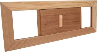 Cosensi Saunadeurventilatiepaneel Rechthoekig