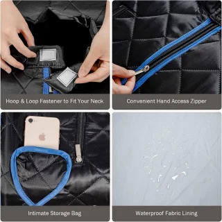 COSTWAY Opvouwbare Persoonlijke Stoomsauna