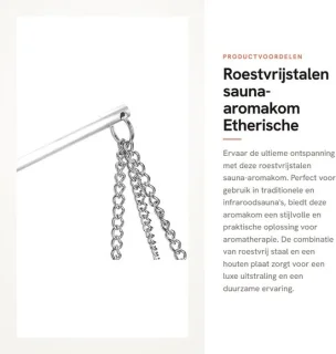 Dailygoods Aromakom roestvrij staal