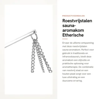 Dailygoods aromakom roestvrij staal