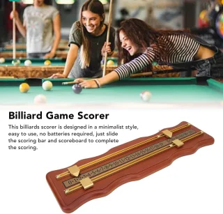 Dailygoods biljartscorebord 2-sporen
