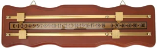 Dailygoods biljartscorebord 2-sporen