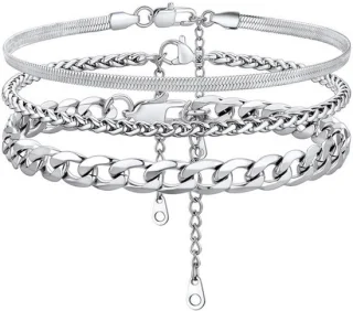 Dailygoods enkelketting pantserketting