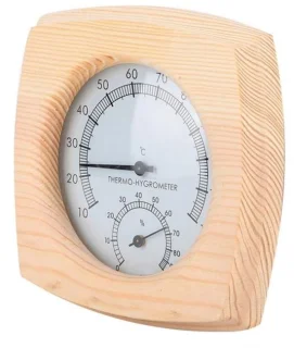 Dailygoods houten thermohygrometer